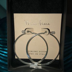 Mia Fiore Sterling Hoops